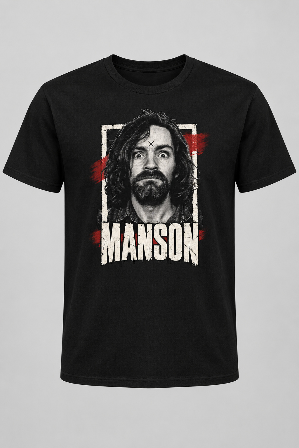 Charles Manson Wild Eyes True CrimeT-Shirt