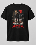 Midnight Slaughter Horror T-Shirt Scary Halloween Graphic Tee