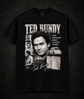 Ted Bundy True Crime Graphic T-Shirt